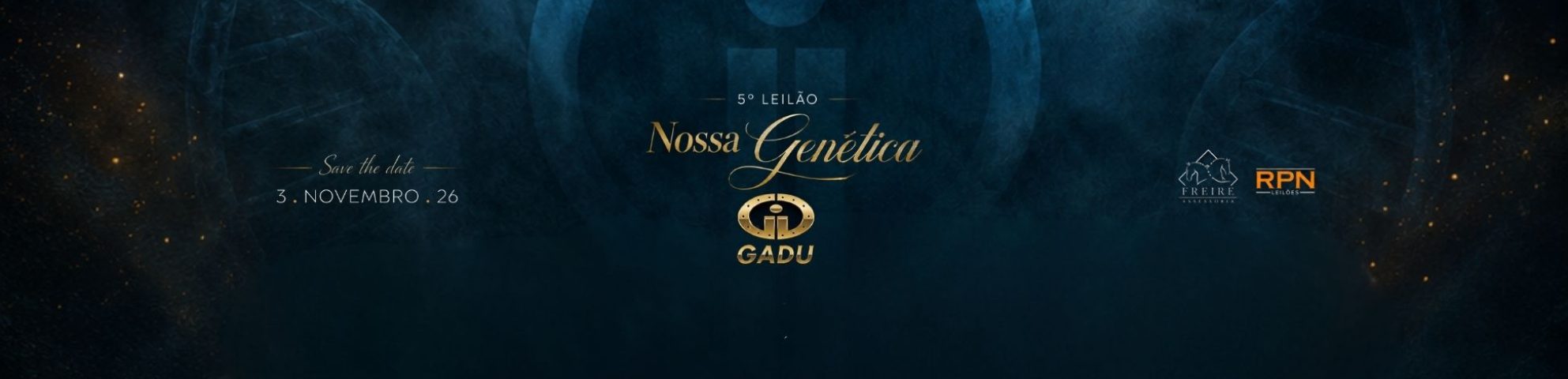 Slide 5° LEILÃO NOSSA GENÉTICA HARAS GADU