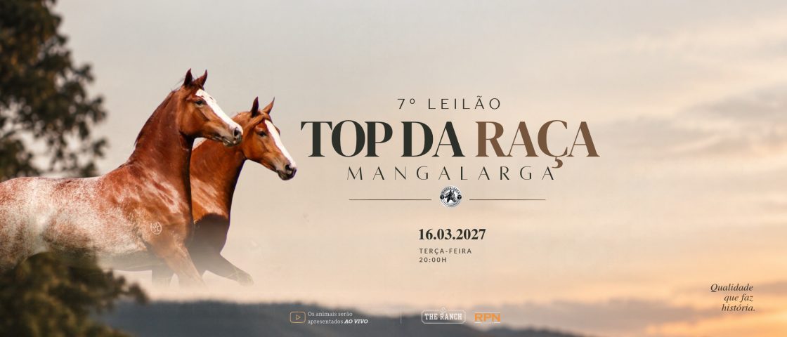 Slide 7° LEILÃO TOP DA RAÇA MANGALARGA