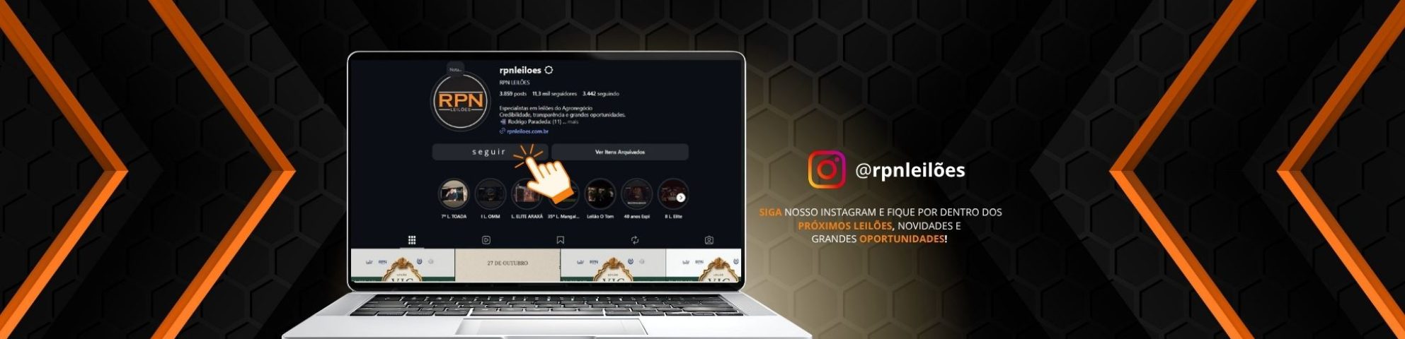 Slide INSTAGRAM RPN LEILÕES